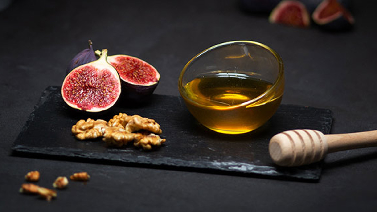 Ingredients Croustade de figues à la frangipane aux noix et au miel par Philippe Rogé