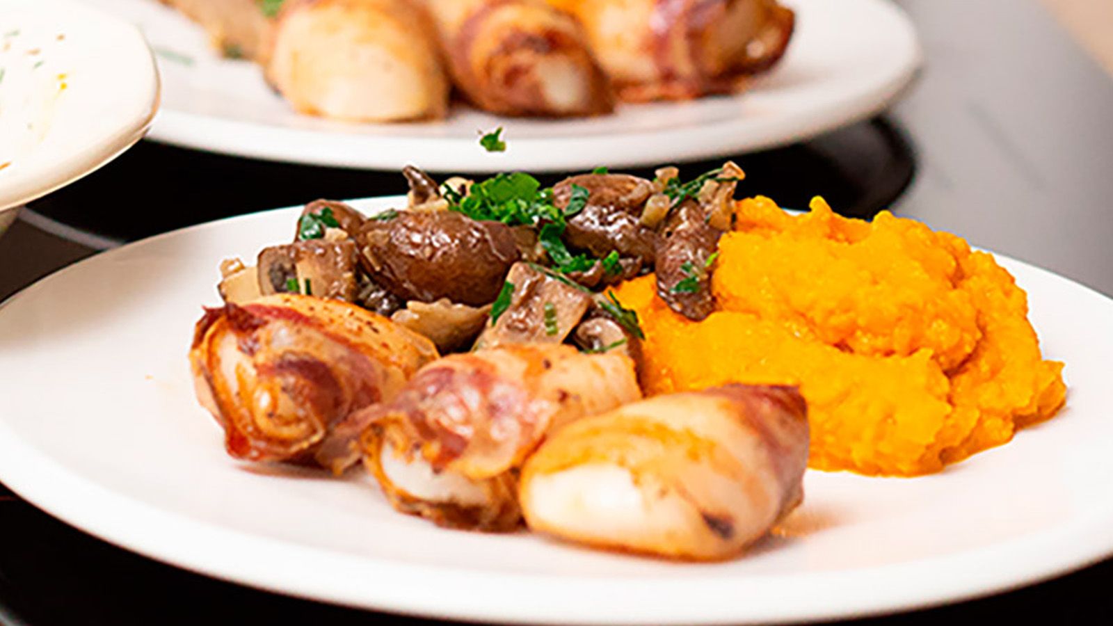 Ingredients Coquilles Saint-Jacques au porc noir de Bigorre