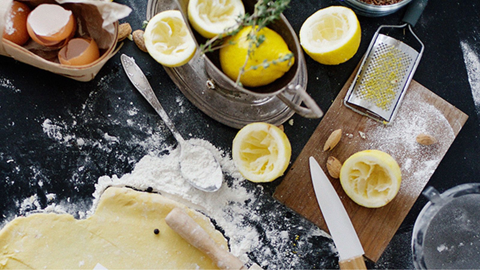 Ingredient Tarte au citron aux petites merigues croquantes et framboises fraîches