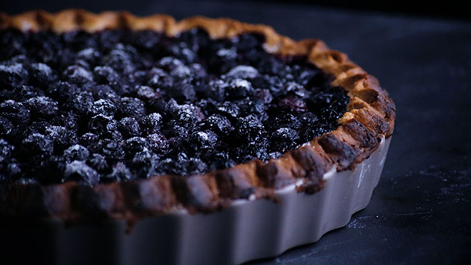 Ingredients Tarte aux myrtilles par le Chef Philippe Rogé