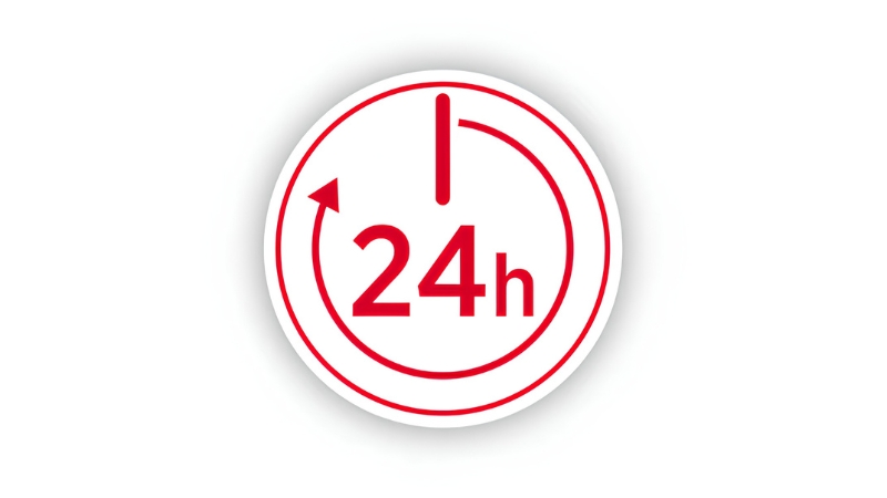 Départ différé jusqu'à 24h