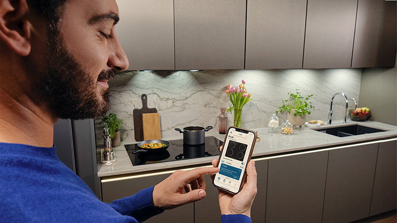 Nettoyage automatique de l’air via l’application hOn
